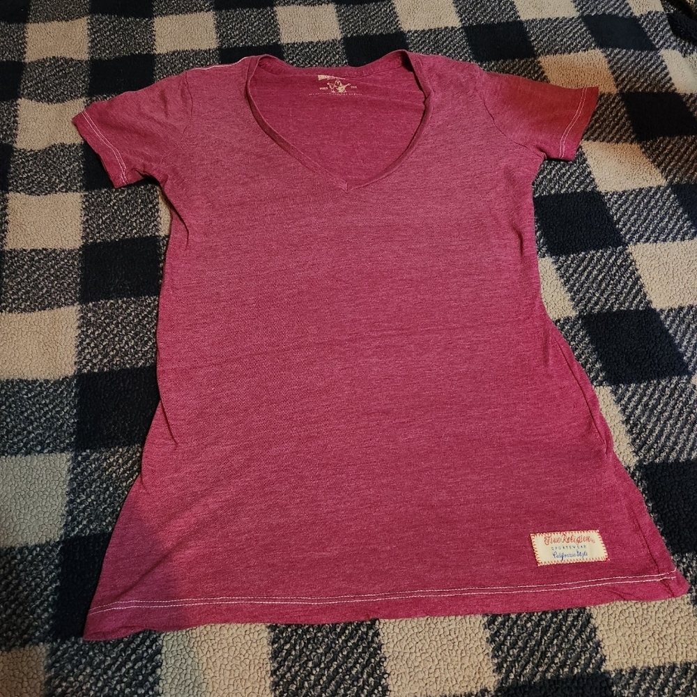 Y2k mcbling style true religion top